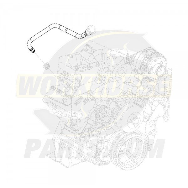 W0003590  -  Oil Fill Tube